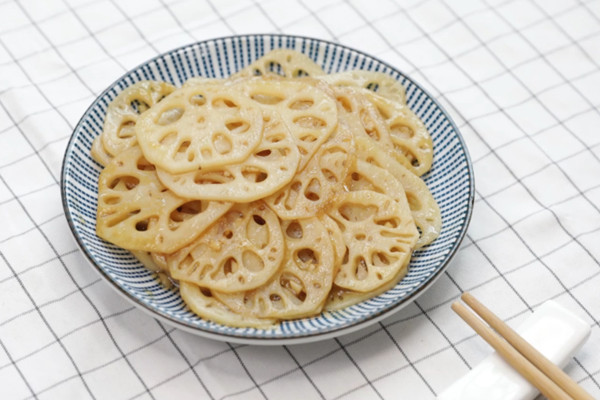 糖醋莲藕做法步骤：7