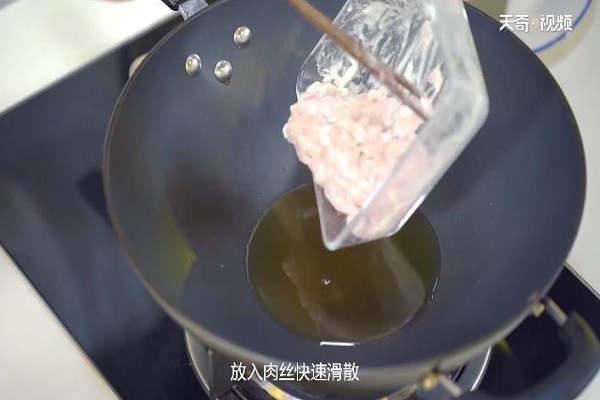 韭菜香干肉丝做法步骤：8