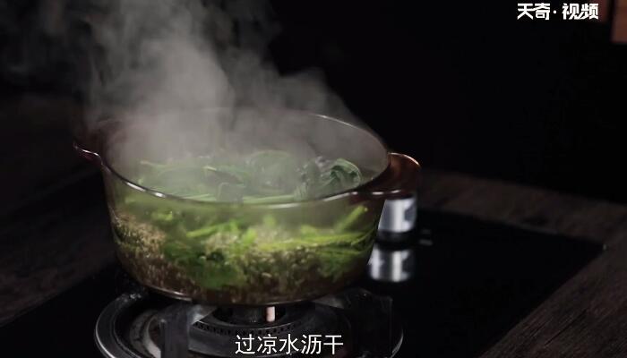 菠菜蛤蜊肉做法步骤：6