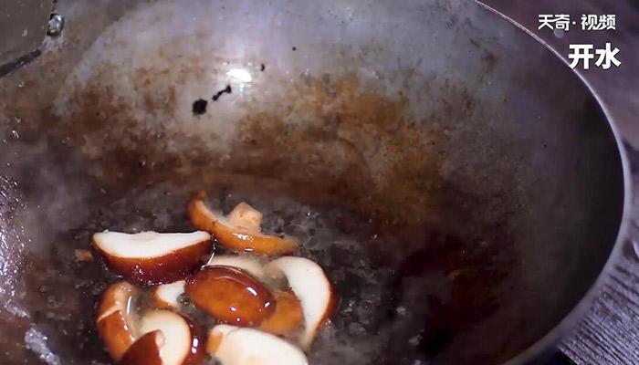 香菇油菜做法步骤：5