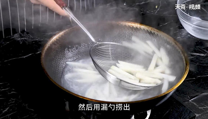 韭香芋干做法步骤：4