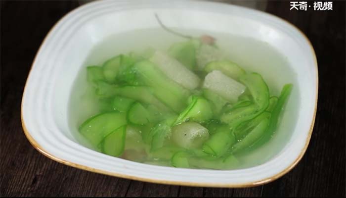 青瓜竹荪汤