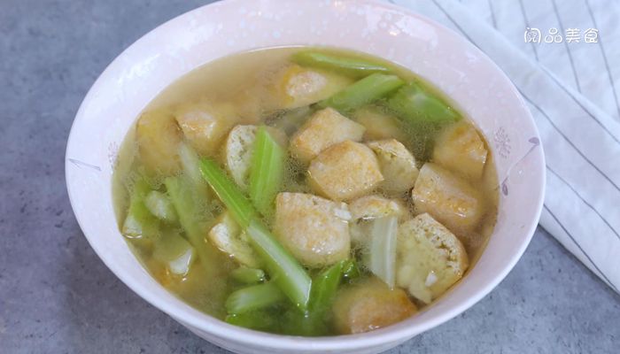 芹菜炖干豆腐