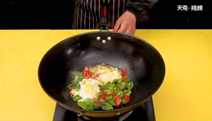 辣椒炒蛋做法步骤：5