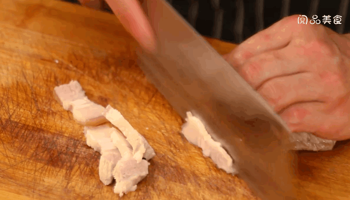 木耳青蒜回锅肉做法步骤：9
