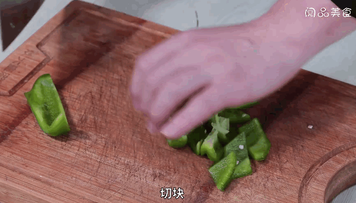彩椒炒肉做法步骤：3