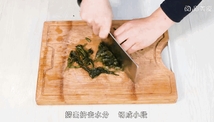 肉末雪里蕻炒黄豆做法步骤：5