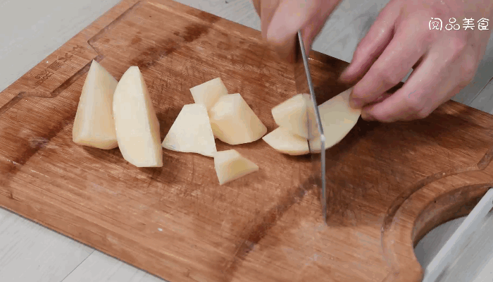 蕨菜炖土豆做法步骤：3