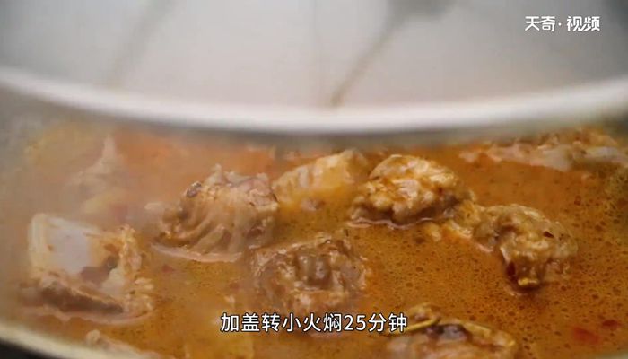 土豆焖羊排做法步骤：8