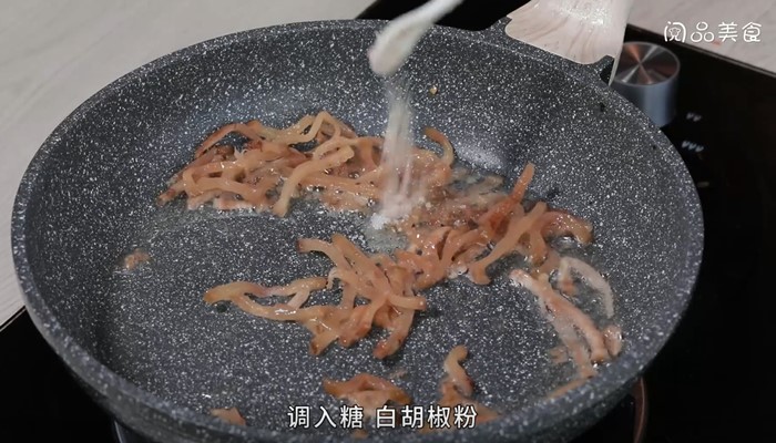 榨菜炒鸡蛋做法步骤：6