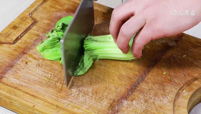 豆腐炒青菜做法步骤：5