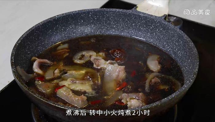 黄焖带皮牛肉做法步骤：10