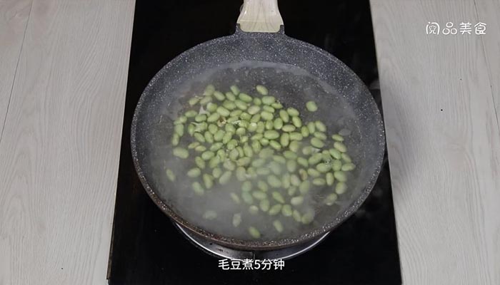 萝卜缨炒毛豆做法步骤：6