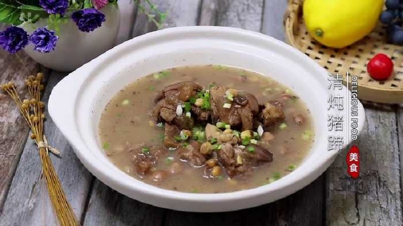 清炖猪蹄汤怎么好喝