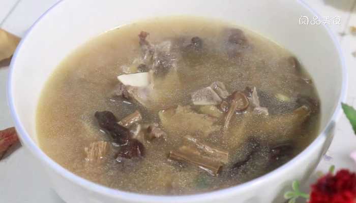 茶树菇牛骨煲