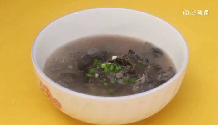 黑豆木耳乌鸡汤