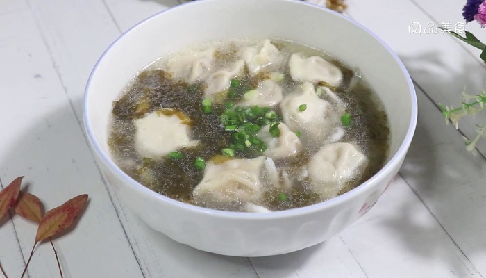 银鱼鲜肉汤饺做法步骤：11