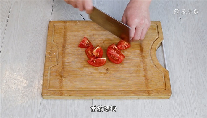 番茄鸡蛋刀削面做法步骤：2
