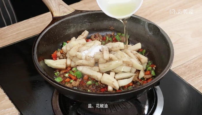 茄子肉末做法步骤：12