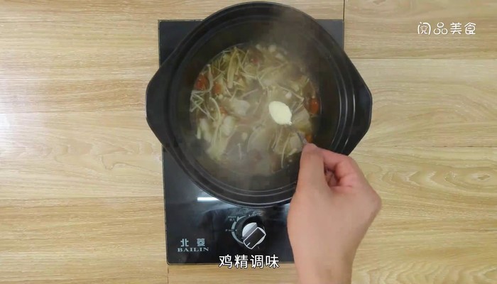 菌菇汤做法步骤：10