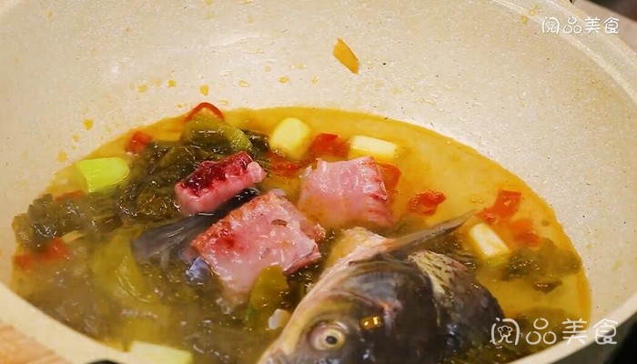 金汤酸菜鱼菜鱼的做法做法步骤：11
