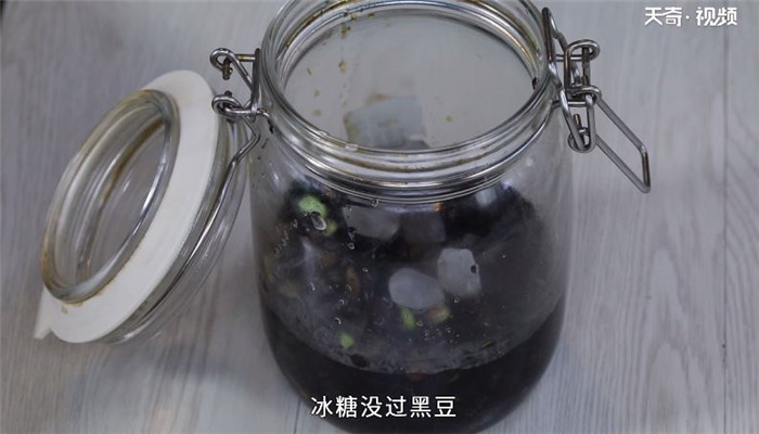 醋泡黑豆做法步骤：4