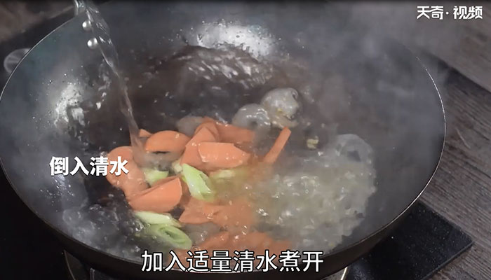 火腿煮豆花做法步骤：9