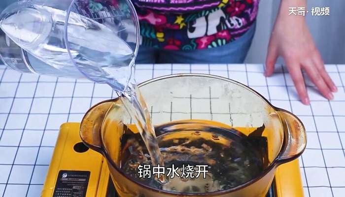 西兰花虾仁豆腐蒸蛋做法步骤：6