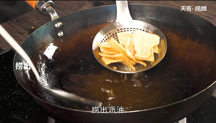 豆汤锅巴做法步骤：3