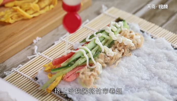 紫菜包饭做法做法步骤：6