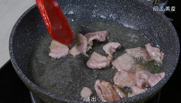 蘑菇爆炒猪肉做法步骤：5