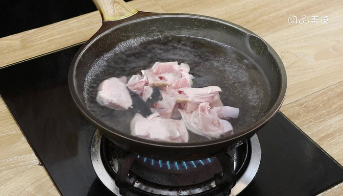 高压锅黄豆炖猪肉的做法做法步骤：5