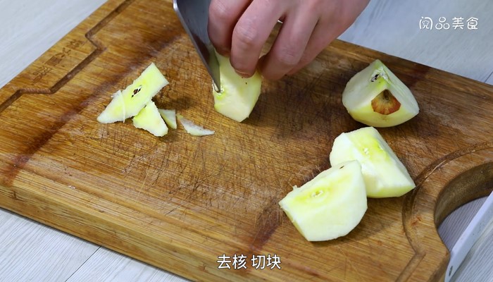 红枣苹果粥的做法做法步骤：2