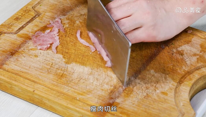 葱香肉丝怎么做做法步骤：3