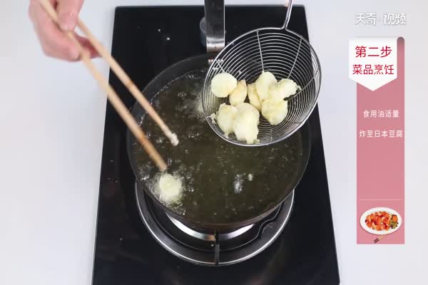 蚝油日本豆腐做法步骤：6