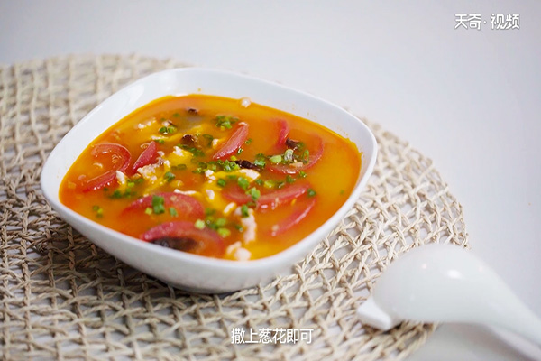 西红柿肉片汤做法步骤：10